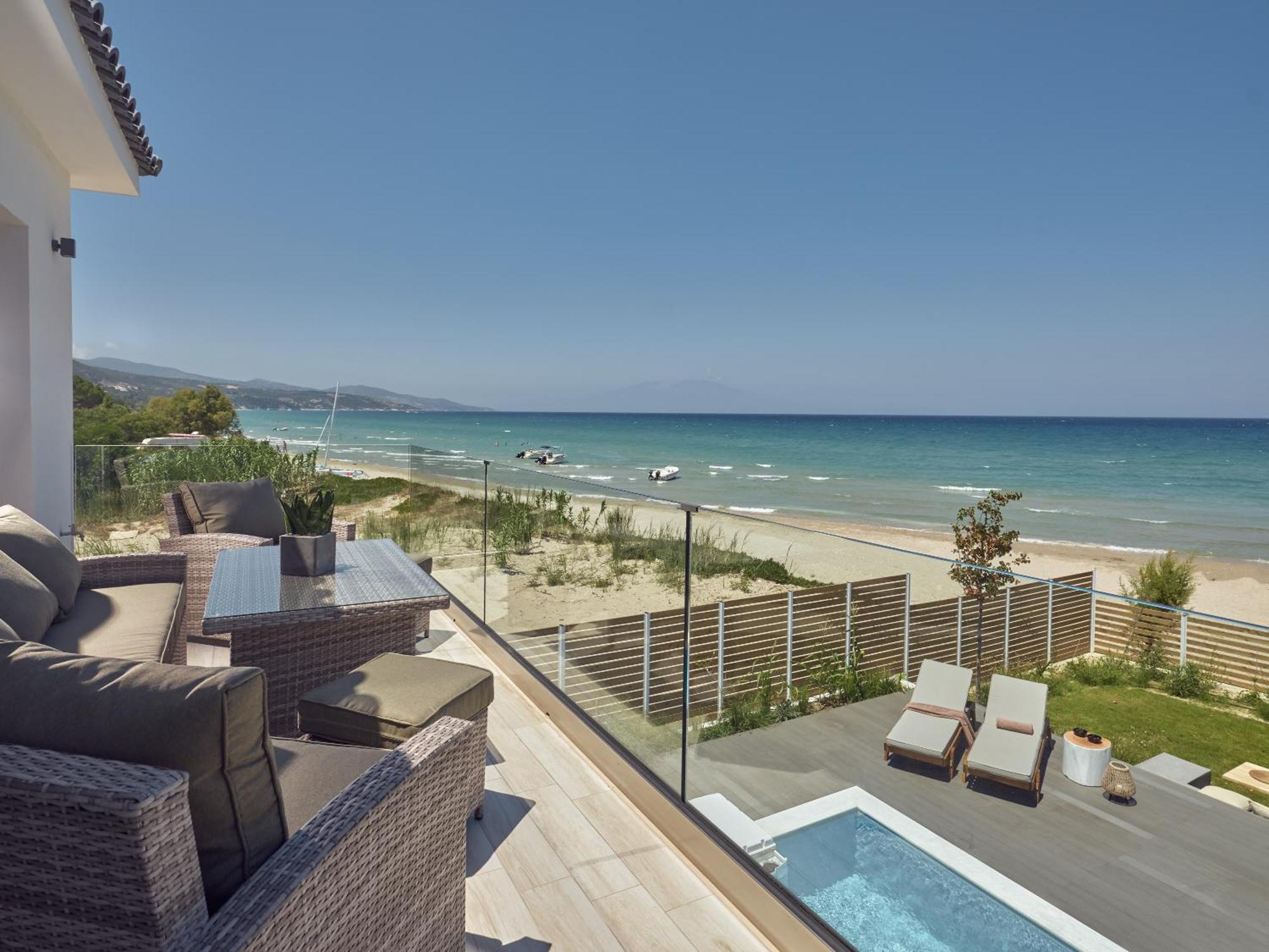 Bright Coast Superior Vila Alykes  Exterior foto
